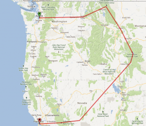 Reise Route